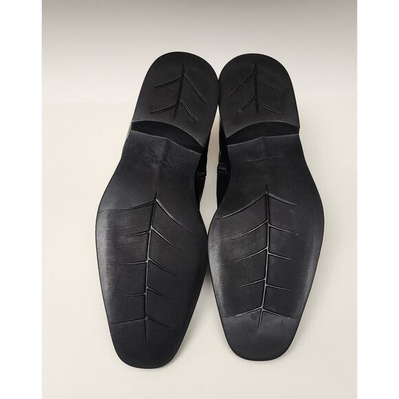 Bruno Magli M01575 Men's Raspino Black Leather Ankle Boots Size 11M - Picture 9 of 13